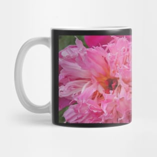 Pink peony Mug